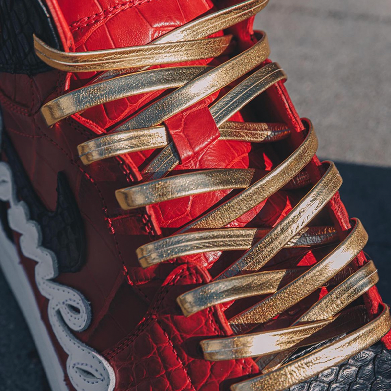 gold tip jordan shoe laces