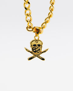 Skull Chain - Gold