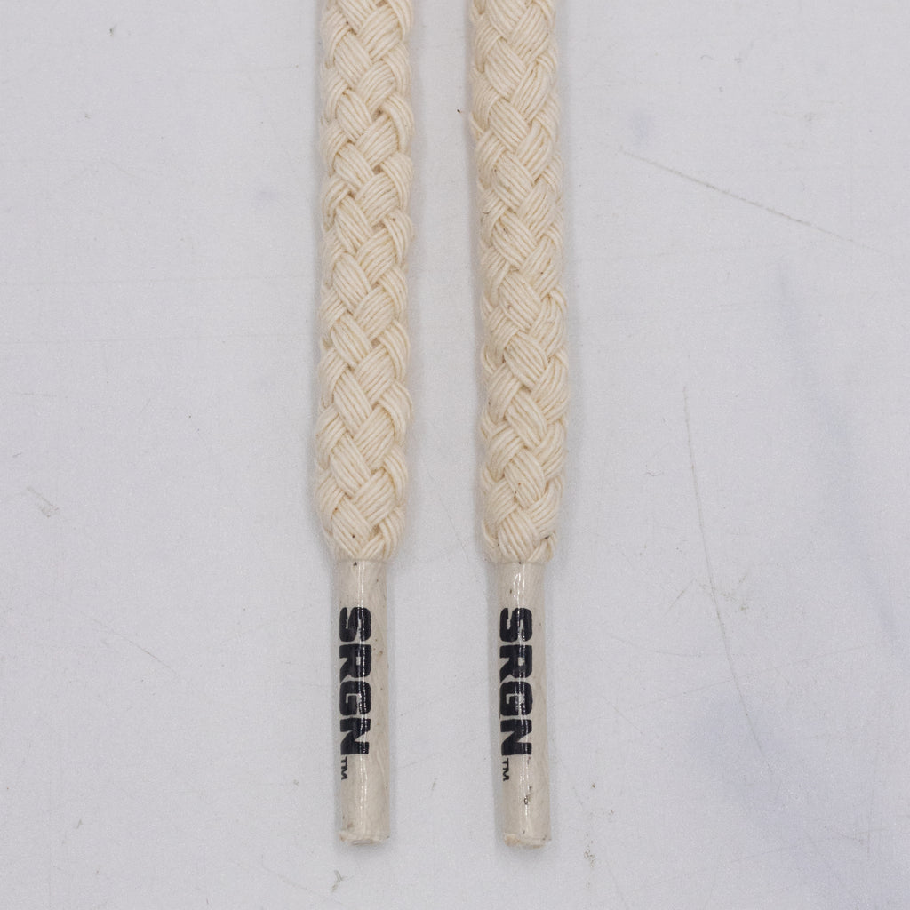 Cream Rope Laces (individual) – SRGN Academy