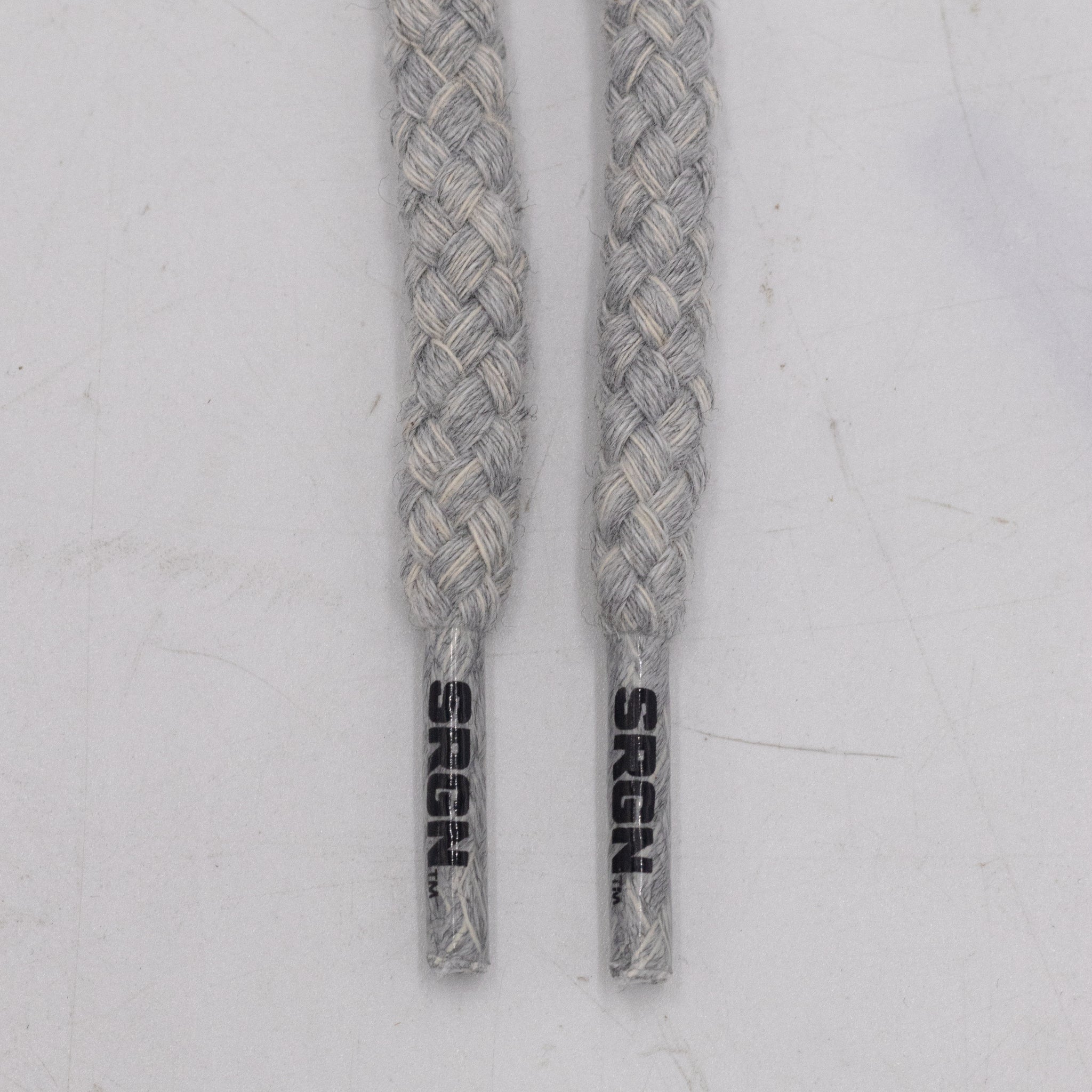 Grey Rope Laces (individual) – SRGN Academy