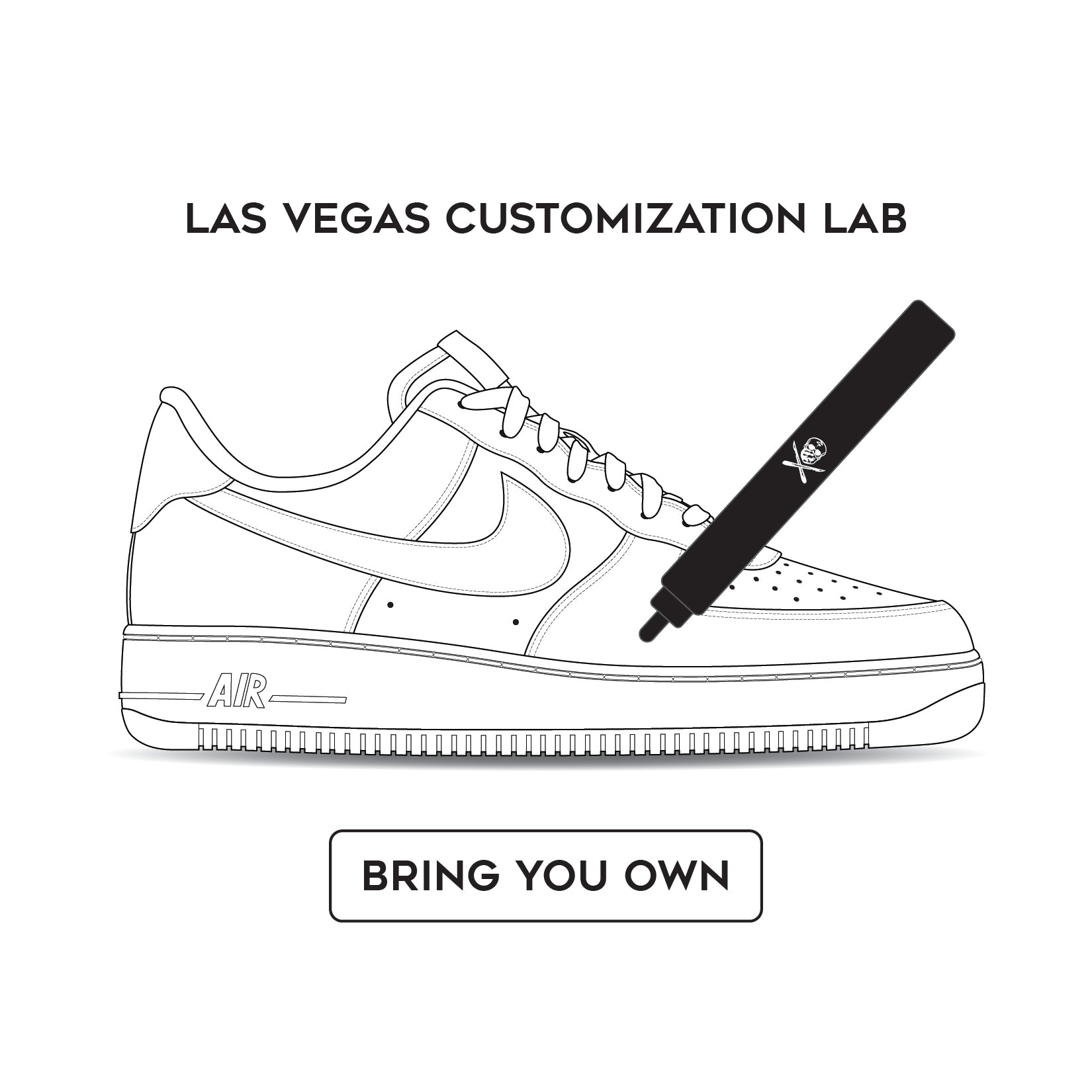 Nike air force 1 las on sale vegas