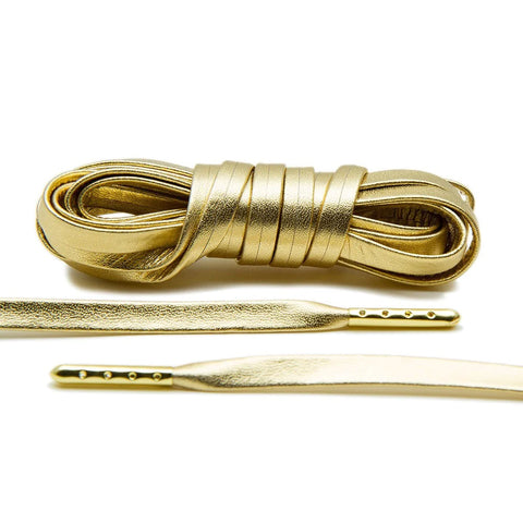 Luxe Gold Laces (Gold Tip)