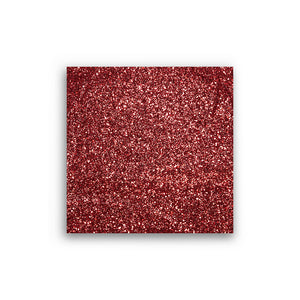 Red Chunky Glitter Fabric