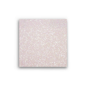 White Chunky Glitter Fabric