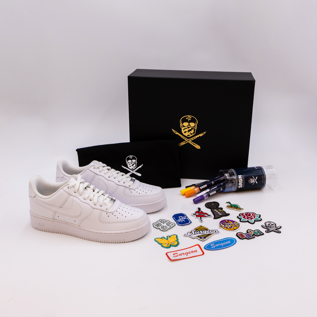 Off white af1 box online